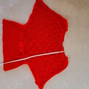 Coral knit top S/M